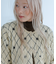 キルティングショートカーディガン