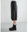 new basic　CASHMERE SILK MOULINE HALFPANTS