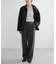 new basic　CASHMERE SILK MOULINE LONGPANTS