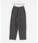 new basic　CASHMERE SILK MOULINE LONGPANTS
