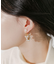 ミニパールボリュームイヤリング