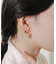 ミニパールボリュームイヤリング