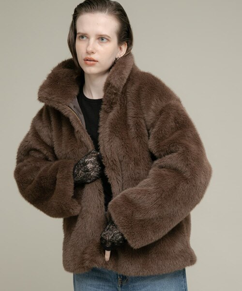 curensology❤︎ミンクライクファーブルゾン Curensology（カレンソロジー）の「Curensology(カレンソロジー