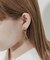 メタルドロップデザインイヤリング