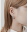 ヴィンテージチックワンタッチフープピアス