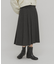 プリーツミディスカート
