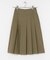 プリーツミディスカート