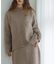 『WEB限定』モックネックニット×スカートセットアップ