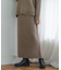 『WEB限定』モックネックニット×スカートセットアップ
