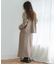 『WEB限定』モックネックニット×スカートセットアップ