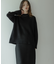 『WEB限定』モックネックニット×スカートセットアップ