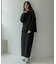 『WEB限定』モックネックニット×スカートセットアップ