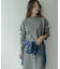 『WEB限定』モックネックニット×スカートセットアップ
