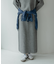 『WEB限定』モックネックニット×スカートセットアップ