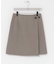 ウールブレンドチェックスカート