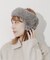 ファーフラップヘアバンド
