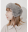 ファーフラップヘアバンド