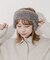 ファーフラップヘアバンド