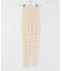 OPEN SESAME CLUB　cashmere lace leggings