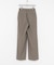 new basic　WOOL TWILL SLACKS PANTS