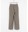 new basic　WOOL TWILL SLACKS PANTS