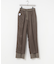 new basic　WOOL TWILL SLACKS PANTS