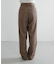 new basic　WOOL TWILL SLACKS PANTS