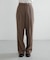 new basic　WOOL TWILL SLACKS PANTS