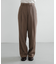 new basic　WOOL TWILL SLACKS PANTS