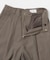 new basic　WOOL TWILL SLACKS PANTS