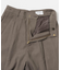 new basic　WOOL TWILL SLACKS PANTS