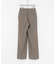 new basic　WOOL TWILL SLACKS PANTS