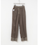 new basic　WOOL TWILL SLACKS PANTS