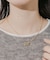 スクエアプレートトップネックレス