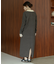 『WEB限定』ニットポロワンピース