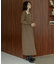 『WEB限定』ニットポロワンピース