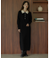 『WEB限定』ニットポロワンピース