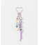 カラフルビーズワードキーチェーン