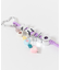 カラフルビーズワードキーチェーン