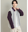 ストライプZIPニットシャツ
