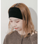 リブワイドヘアバンド