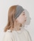 リブワイドヘアバンド
