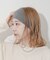 リブワイドヘアバンド