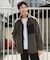 URD防風ボアジップブルゾン