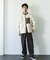 URD防風ボアジップブルゾン