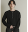ヘンリーネックロングTシャツ