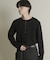 ヘンリーネックロングTシャツ