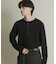 ヘンリーネックロングTシャツ