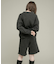 ニットプルオーバー×ショートパンツセット