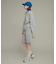 ニットプルオーバー×ショートパンツセット